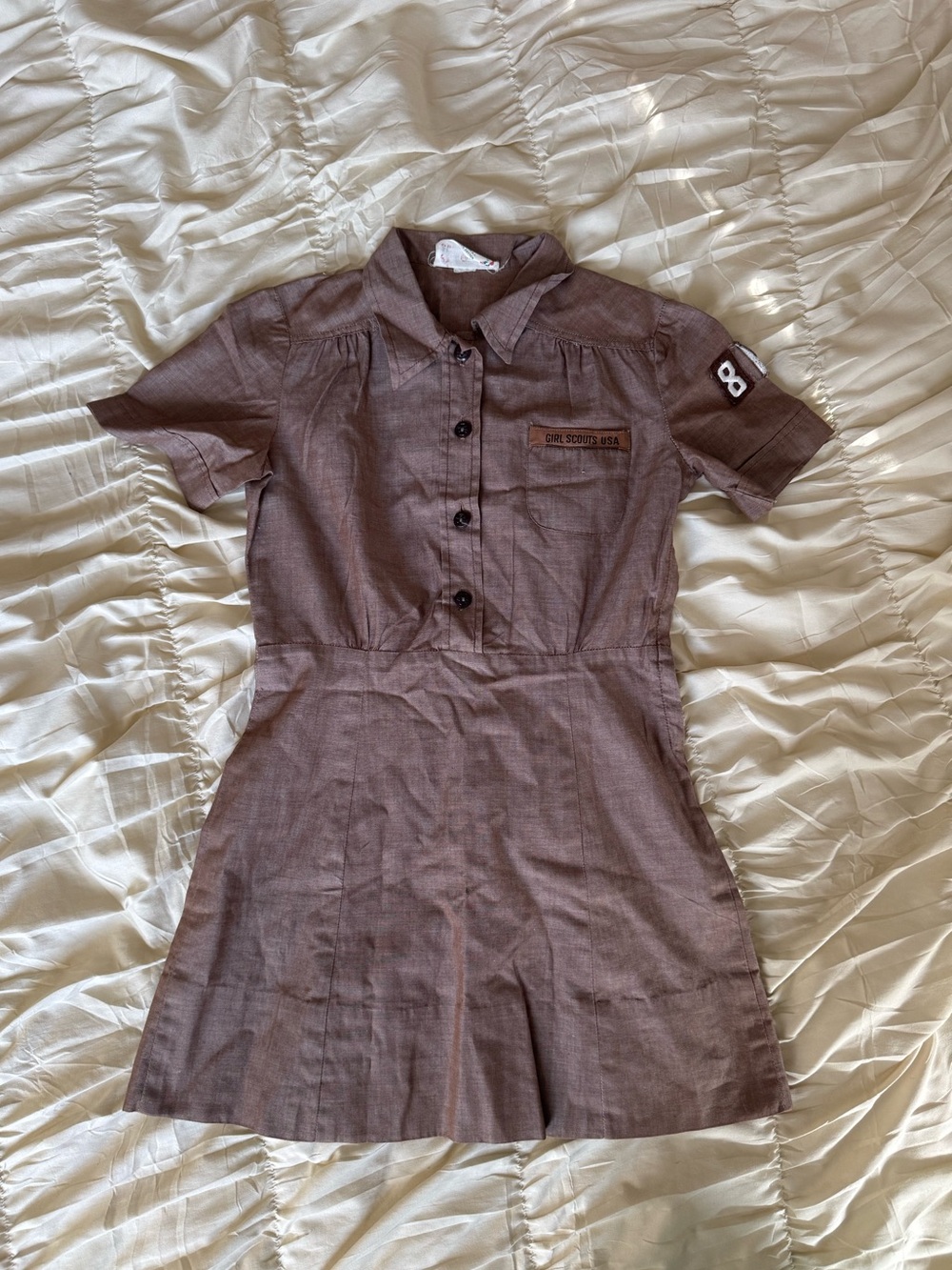 Vintage 1960's Girl Scouts Dress